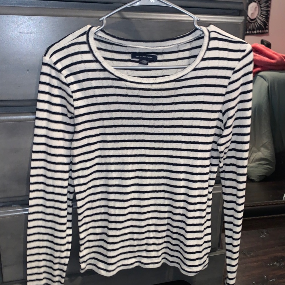 American Eagle Stripped Shirt